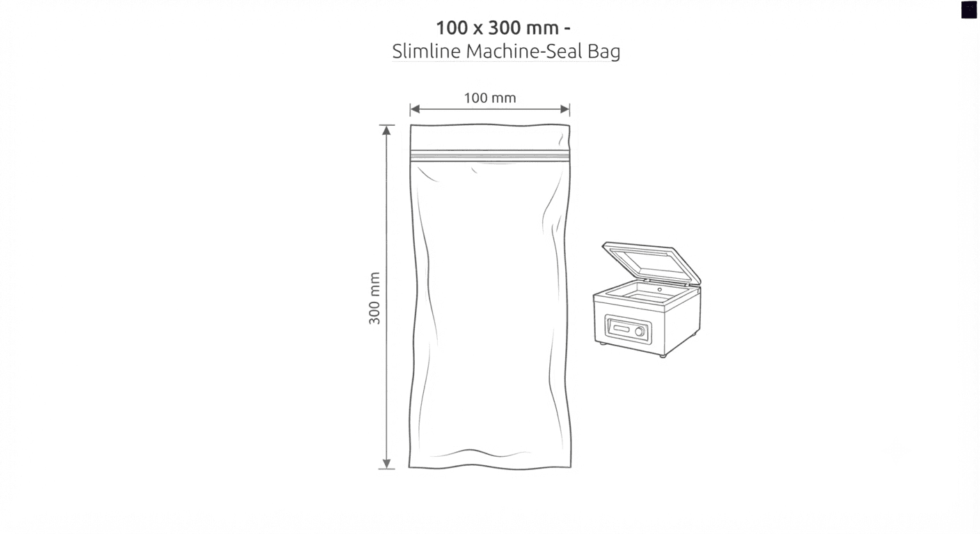 Vakuumbeutel 100 x 300 mm